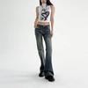 New Spring 2026 Women's Retro Low Waist Stretch Flare Jeans