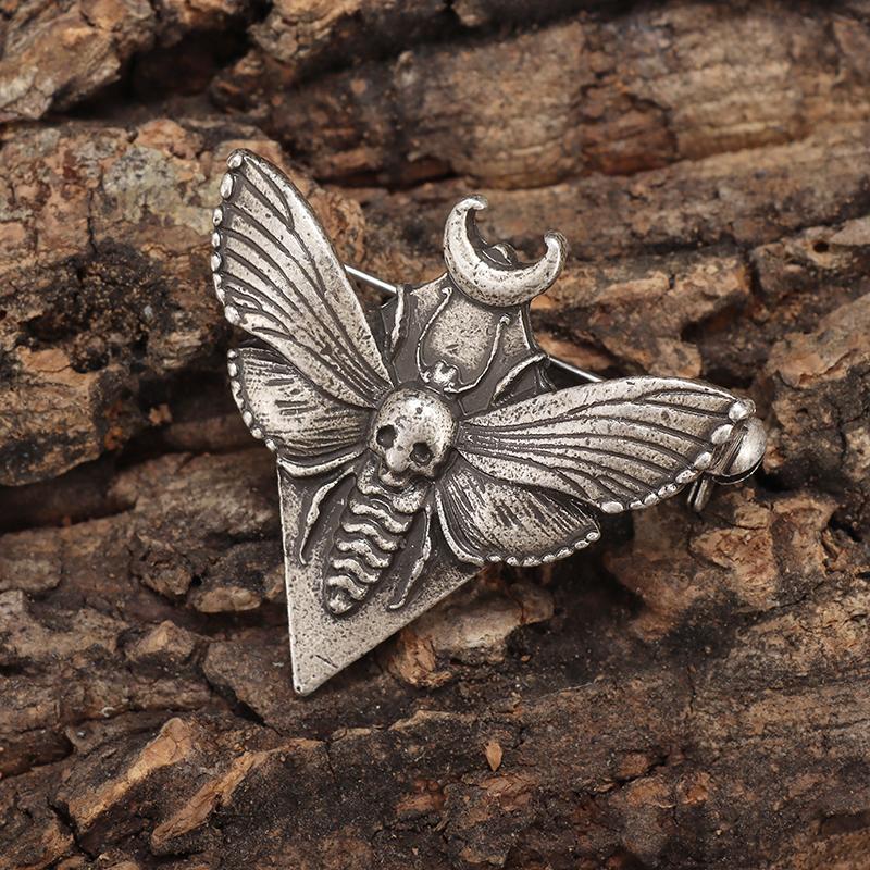 Retro Celtic Warship Brooch Men's Punk Trend Amulet Jewelry Motorcycle Riding Lapel Pin Accessories