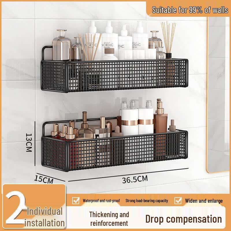 LIEI No-Drill Wall-Mounted Storage Shelf