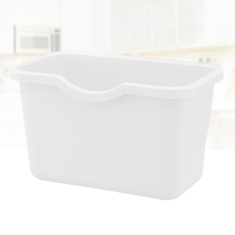Hanging Trash Can Premium Garbage Bin Space Saving Kitchen Waste Basket Storage Bag For Travel Household Hanging белый 3290₽