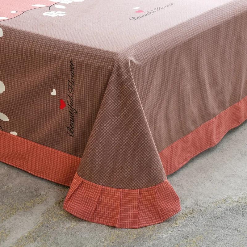 طقم مفروشات سرير أزهار بيضاء بسيطة 100% قطن فاخر فائق النعومة أغطية سرير وأغطية وسائد طقم مفروشات سرير كوين كينج ديكور غرفة نوم