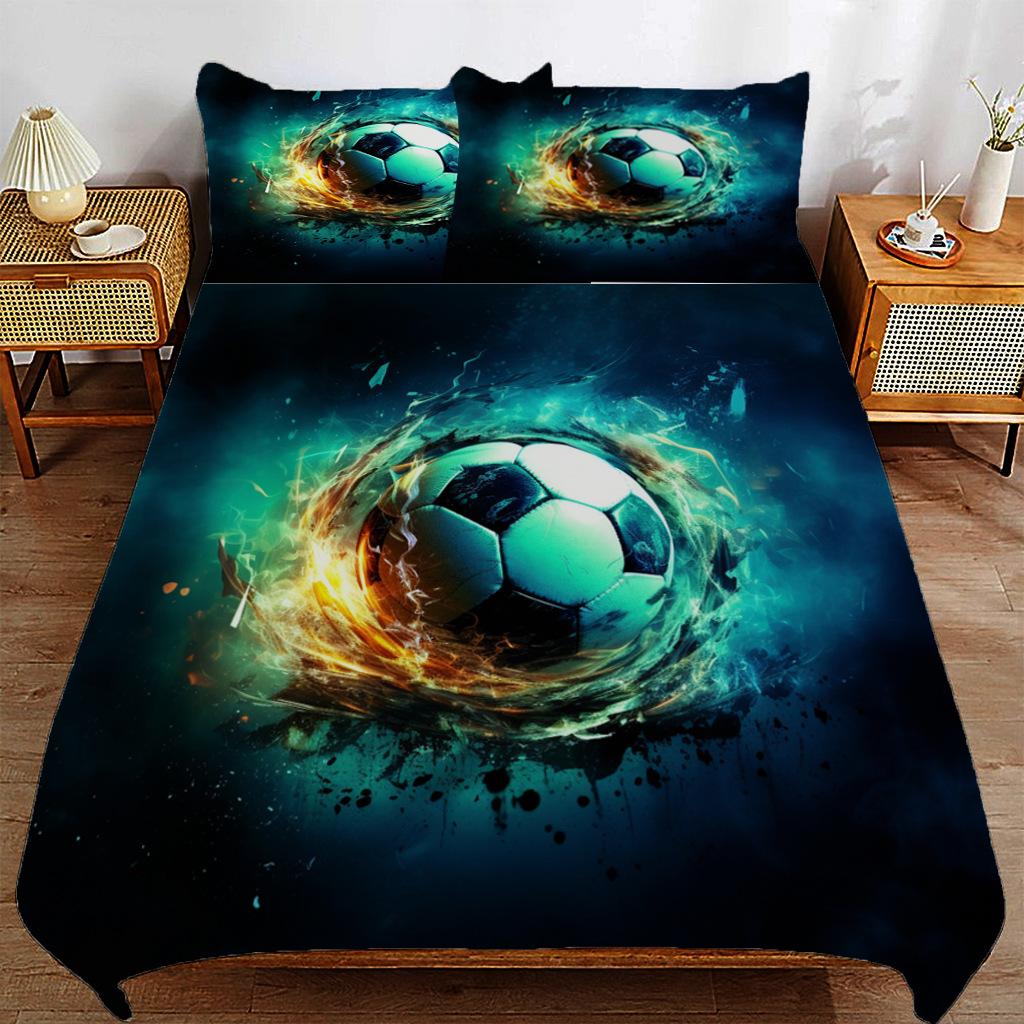 

Постельное белье в спортивном стиле Футбол , Набор из трех предметов, Постельное белье, Постельное белье с цифровой печатью 135*200