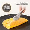 Korean Bbq Grill Pan,Korean BBQ Plate Barbecue Grill Non Stick Korean Rice Cakes Circular Frying Pan for Home Outdoor Stove