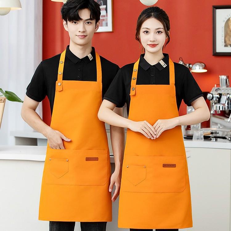 

Custom Waterproof Oil-Proof Neck Apron with Logo – Durable for Kitchen, Baking, and Milk Tea Shops 08 Canvas Waterproof Khaki