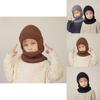 Childrens Knit Hat And Neck Warmer Set For Winter Warmth
