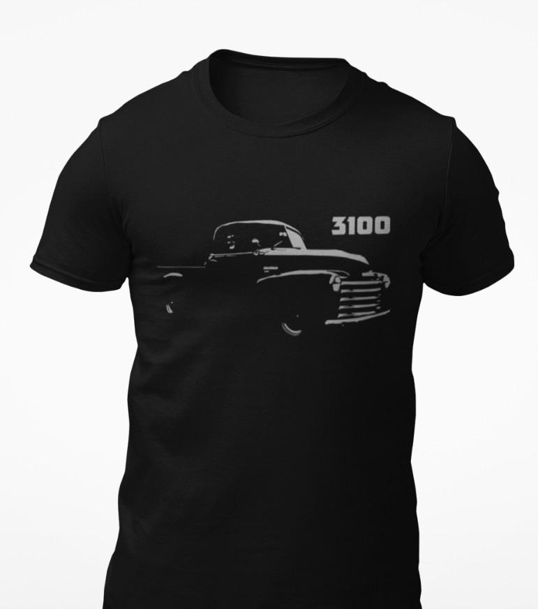 Chevy 3100 Pickup Truck Short-Sleeve Unisex T-Shirt S