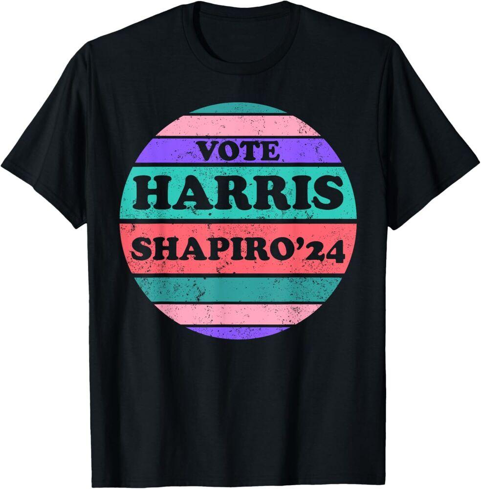 Vote Kamala Harris Shapiro 24 Clothing Election T Shirt Unisex T-Shirt XXXXL