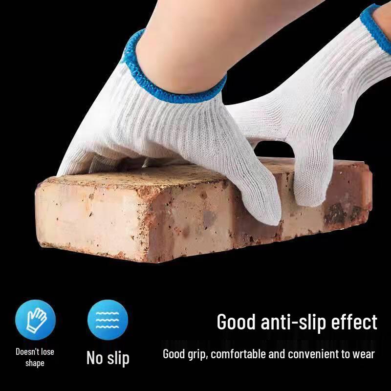 Thickened Cotton Yarn Work Gloves