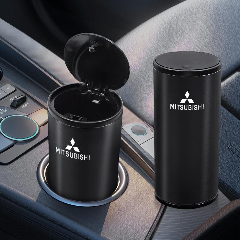 pdsh9 Car Debris Storage Bin Garbage Bin Central Control Sorting Box For Mitsubishi EK Pajero Xpander Eclipse Cross ASX L200 Xforce