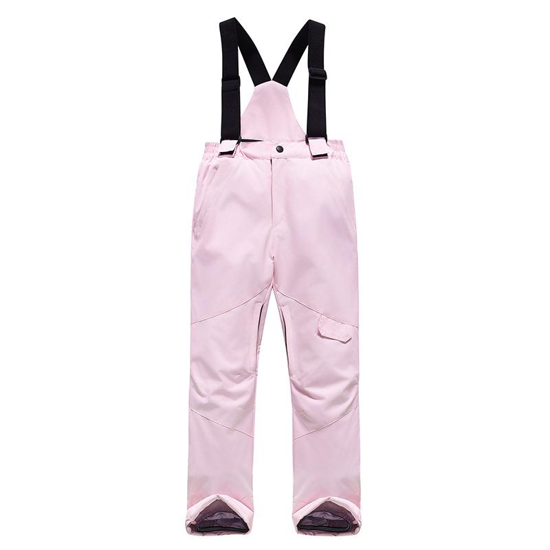 New Style Kids Boys Girls Skiing Pants High Quality Windproof Waterproof Ski Pants Children Warm Winter Snow Snowboard Trousers