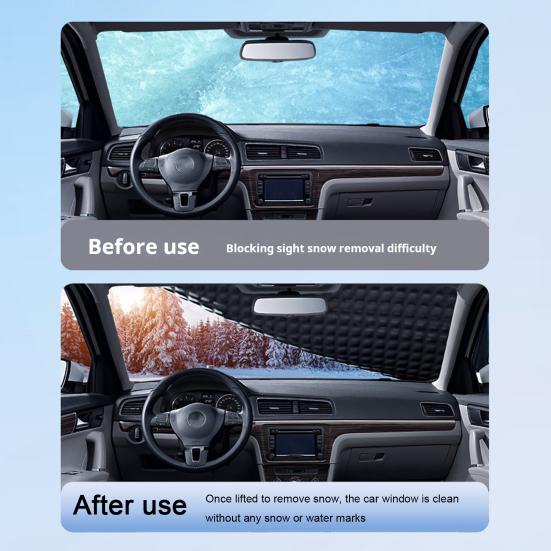 Kryt na auto Čelní sklo Vodotěsná Sluneční clona UV ochrana Celoroční Univerzální Kryt na auto pro Auto SUV Chrání před UV zářením Sníh/Led Prach