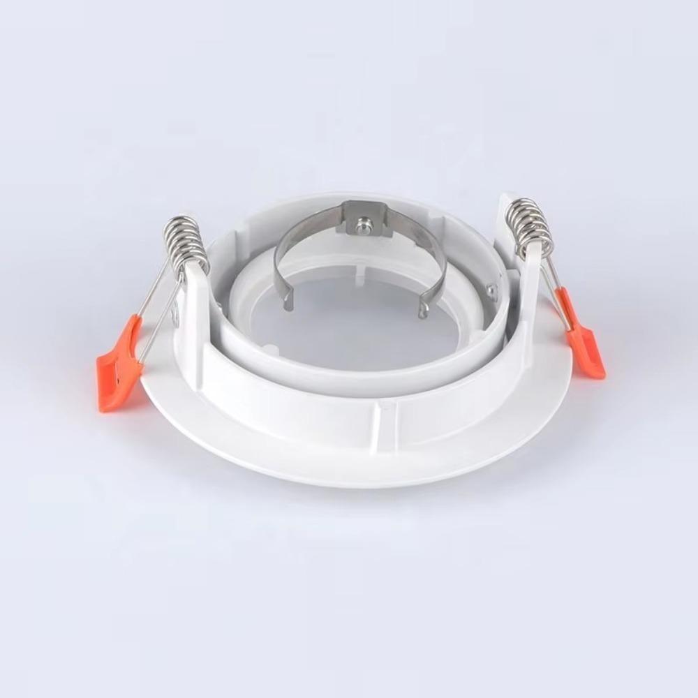 White/Satin Nickel Round MR16 Ceiling Light Downlight Custom-made Aluminium Adjustable Gu Aluminum Modern Style