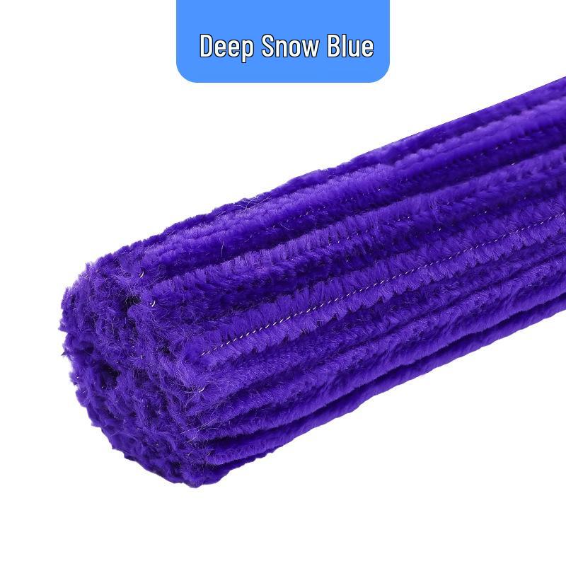 Handmade DIY Chenille Stem Fluff Flower Headband Ornament Material
