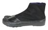 Nissin Rubber Work Shoes, Self-Standing 3-Ply Underwear, High Glue, 3-Ply Seam, No Toe Cap, Men's, Black, Size 25.5 Cm