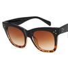 Square Retro Sunglasses Women Men Fashion Vintage Sun Glasses Female Male Frame Personality Mirror Travel Punk Sun Glasses