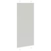 Light Grey Pleated Blind 90X200 Cm Fabric Width 89.4 Cm