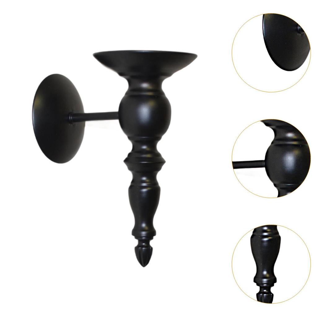 Wall Sconce Candle Holder Wall Mount Candlestick Holder Decorative Tealight Candle Holder for Dining Room Bedroom Office Yard