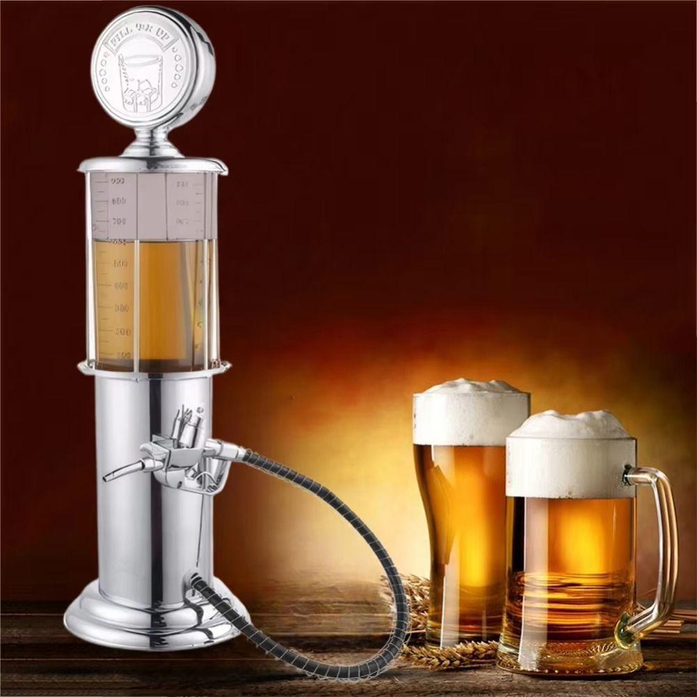 Single Pump Beer Tower Retro Style Beverage Container Creativity Liquor Dispenser  Party Serving