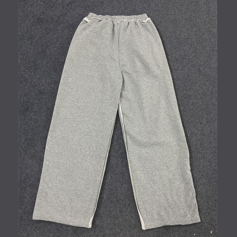 European and American Street Trend Retro Simple Embroidered Pattern Pants