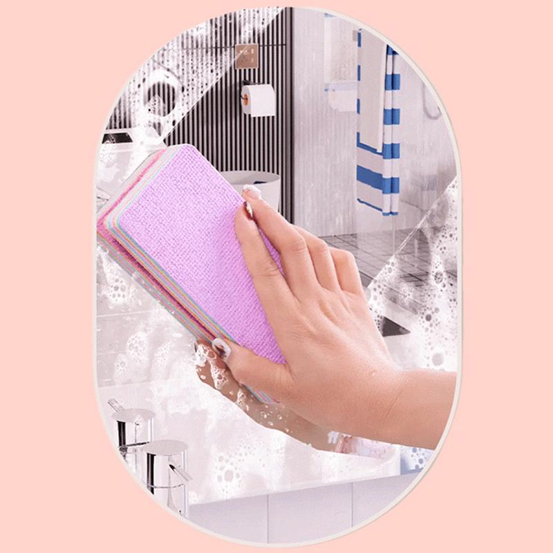 1Pcs 12 Layers Tearable Cleaning Cloth Thickened Kitchen Cleaning Towel Strong Absorbent Dish Rags Tableware Home Wipe Cloth