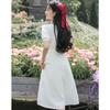 Evening Dress Skirt Women's Spring Temperament High-end White Certificate Registration Light Luxury Dress Small People Can Usually Wear