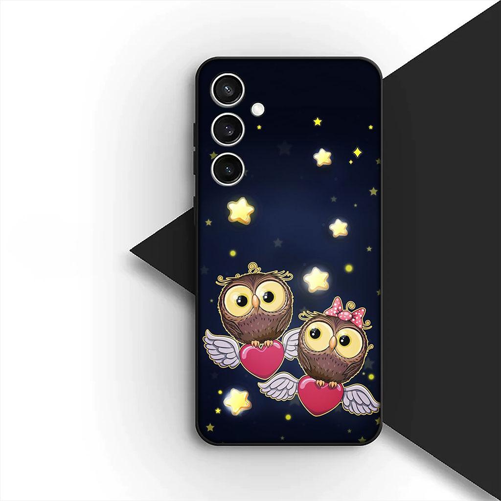 Casing Phone Cover for Xiaomi Redmi Note 12 11 10 A3 Pro 10A 10C 12C Note12 5G 4G Case  Bird Owl Animal