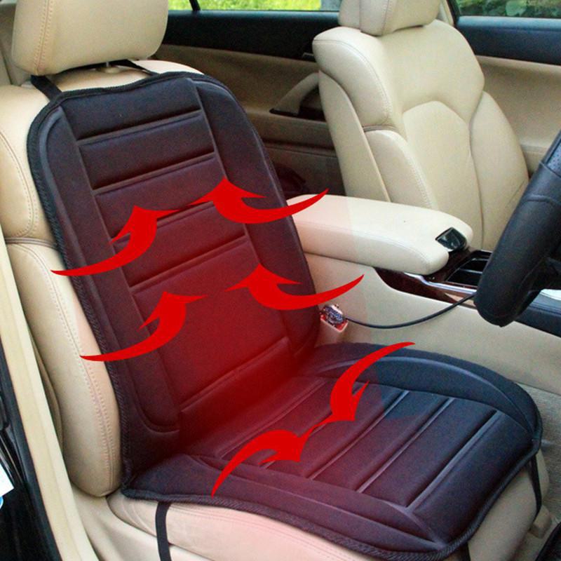 Universal 12V Electric Heated Car Seat Cushion - Winter Single-Piece Warming Pad