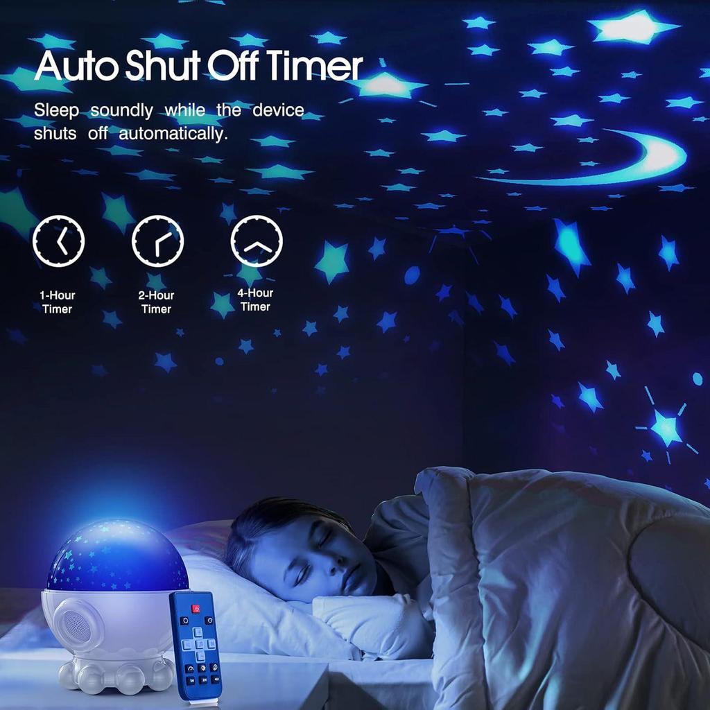 Jellyfish Octopus Starry RGB Light: Remote Control Music Projector Gift