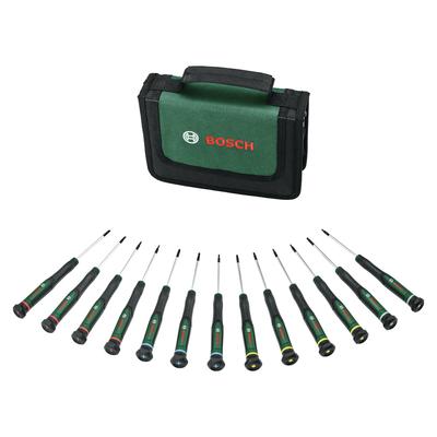 Bosch Precision Screwdriver Set of 13 Pieces.