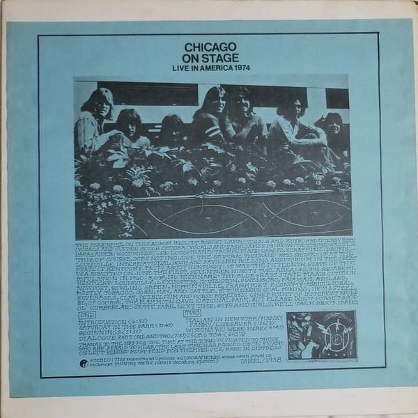 

LP Record CHICAGO - Chicago On Stage TAKRL1938 AMAZING KORNYFO 1974 US Rock Used