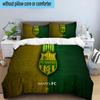 3PCS Fc Nantes Crest Design Printed Bedding Set, Includes A Duvet Cover and Two Pillowcases for Bedroom, Suitable for All Seasons