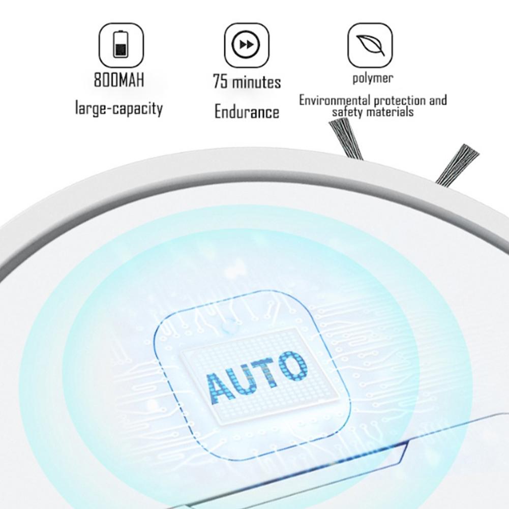 3-in-1 Robot Vacuum Cleaner USB Rechargeable Smart Navigation To Avoid Objects Wet Mopping Vacuum Cleaner for Home Floor Washing