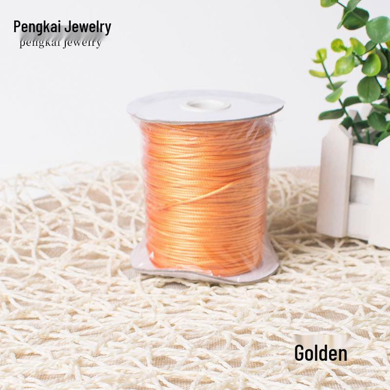 Colored Waxed Cord for DIY Bracelet and Necklace Making