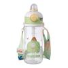 Water Bottle Children's Cute Cartoon Water Cup Tritan Food Grade High Value Double Drink Student Travel Straw Portable Kettle