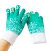 New Winter Women's Gloves with Thickened Fluffy Knitted Gloves That Expose Fingers Women Can Touch The Screen with Five Fingers
