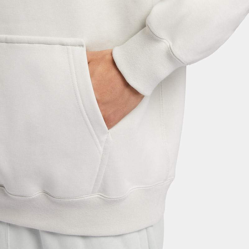 Nike Embroidered Letter Logo Hoodie With Fleece Lining Men Hoodie Light-Bone FV4024-072