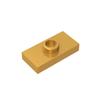 Non-Toxic 10Pcs 3794 15573 Plate Modified 1 X 2 With 1 Stud Building Blocks Bulk Parts Compatible With Bricks For Kid
