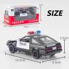 RUM1:32 Toyota AE86 Polis Alaşımlı Araba Modeli Işık ve Ses efektli döküm araba Oyuncaklar Erkek Bebek Oyuncakları Doğum Günü Hediyesi Araba Oyuncakları Çocuk Oyuncakları Araba Model Araba