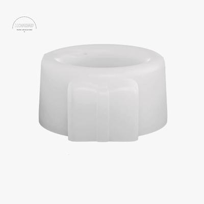 Portable Bow Pattern Candle Cup Mold Non-Stick DIY Candlestick Mold Flexible Silicone Plaster Storage Box Mold Gift Making