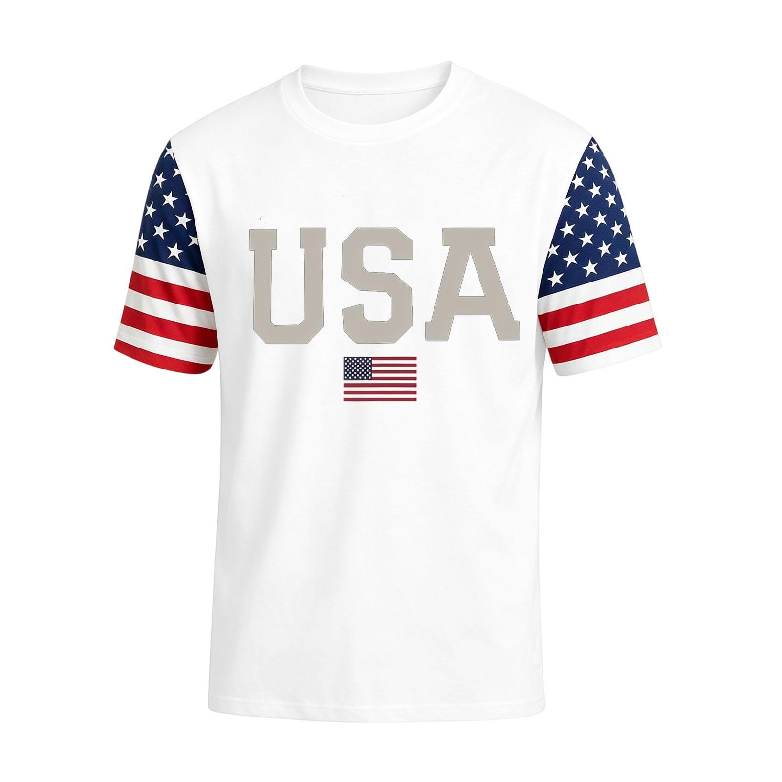 

Men s Casual Round Neck Lightweight Breathable Short-Sleeve Top XL білий