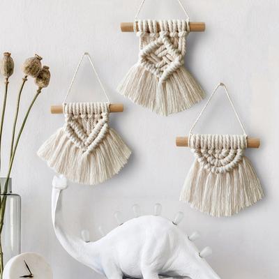Suspension Murale en Macramé Fait Main pour Chambre d'Enfant Appartement Chambre Salon
