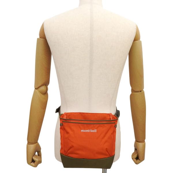 Montbell Field Tool Pouch, Large, Orange, Waist Pouch, Shoulder Bag, Body Bag, Men's/Women's, 1132285OG