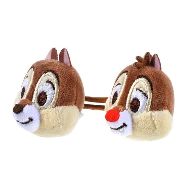 Disney Chip & Dale Hair Ponytail Face ( Plush Style ) Japan NEW Disney Store