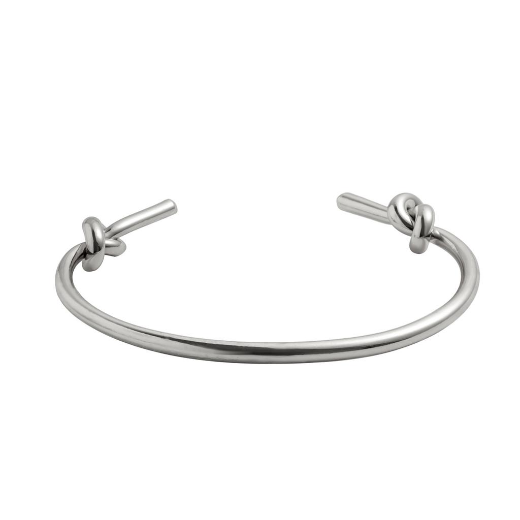 DIEZI Multilayer Punk Hollow Knot Cuff Bangles Bracelets Vintage Silver Color Geometric Metal Stacked Bangles For Women Men