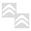 14mm Car Key Emblem Stickers Auto Control Key Logo Accessories For Citroen berlingo xsara picass Car styling C2 C3 C4 C5 X7 akr256