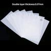 Multiple Sizes Available for CPE Frosted Flat Pockets Translucent Phone Case Packaging Plastic Bag Waterproof Moisture-proof Product Protective Bags