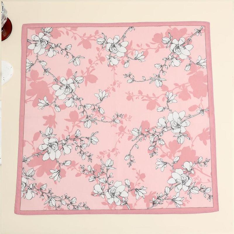 3-Pack Women Hankies Colorful Bridal Handkerchiefs Mother's Day Gifts Women's Handkerchief Washable Pure Cotton