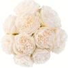 10pcs Simulated Peony Flower Wedding Bouquet Silk Flowers Fake Peony Artificial Peony Silk Flowers Bouquet for Bridal Wedding Floral Home Decoration
