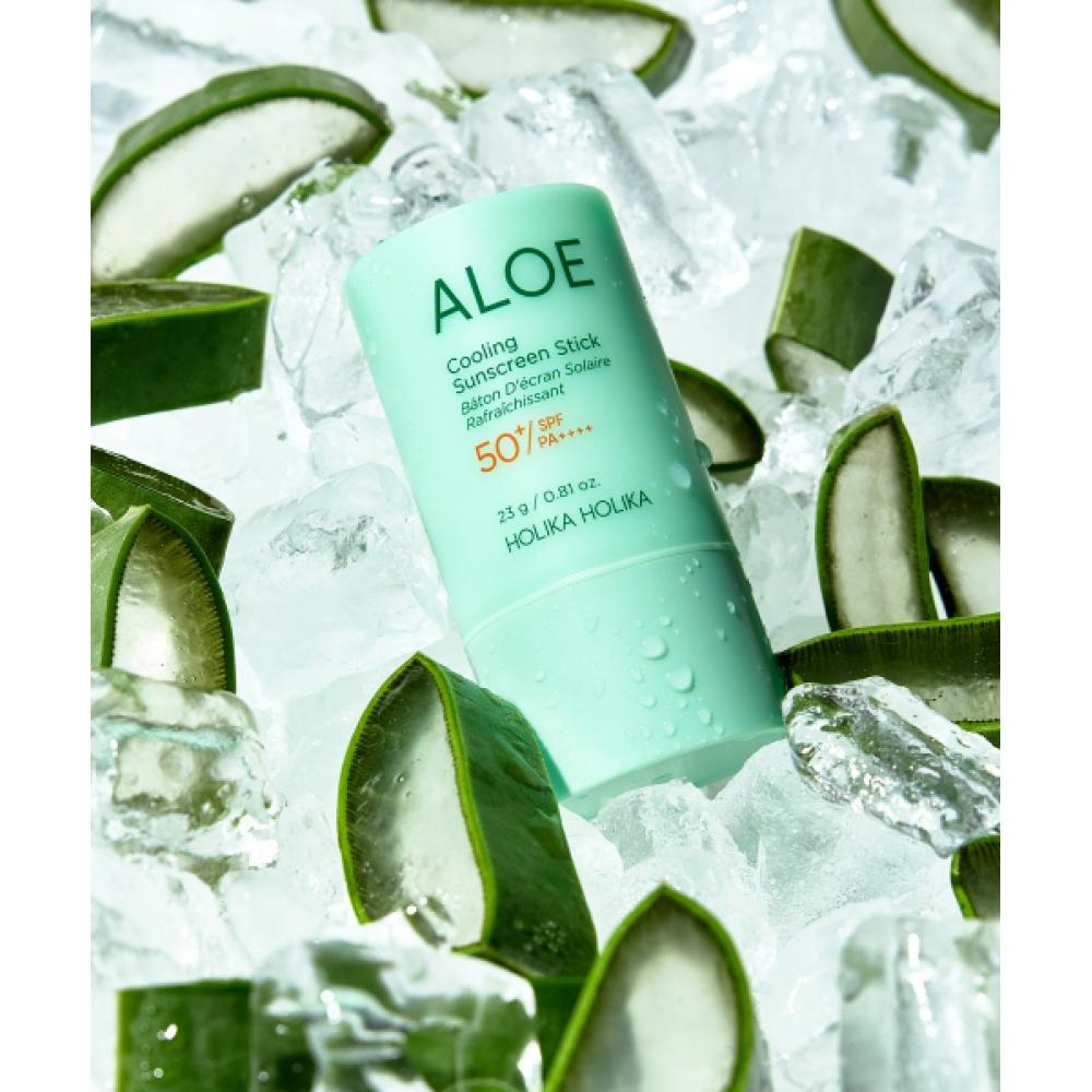 Holikaholika Aloe Cooling Sunsick Spf50+ Pa++++ 23g NONE
