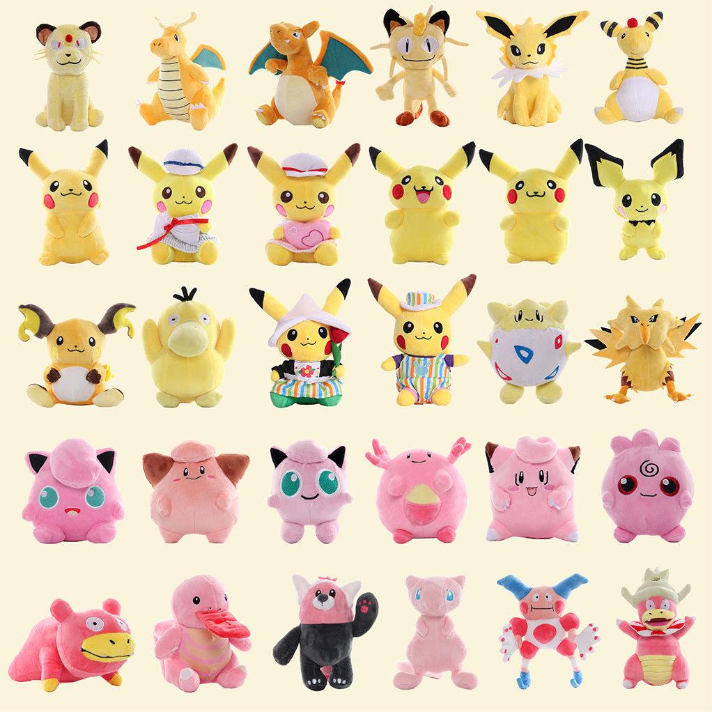 Pokemon Plush Toy: Charmander, Squirtle, Bulbasaur, Snorlax Doll